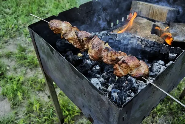 Луковый маринад для шашлыка из свиной шеи